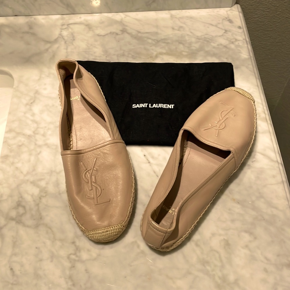 MONOGRAM ESPADRILLES IN LAMBSKIN